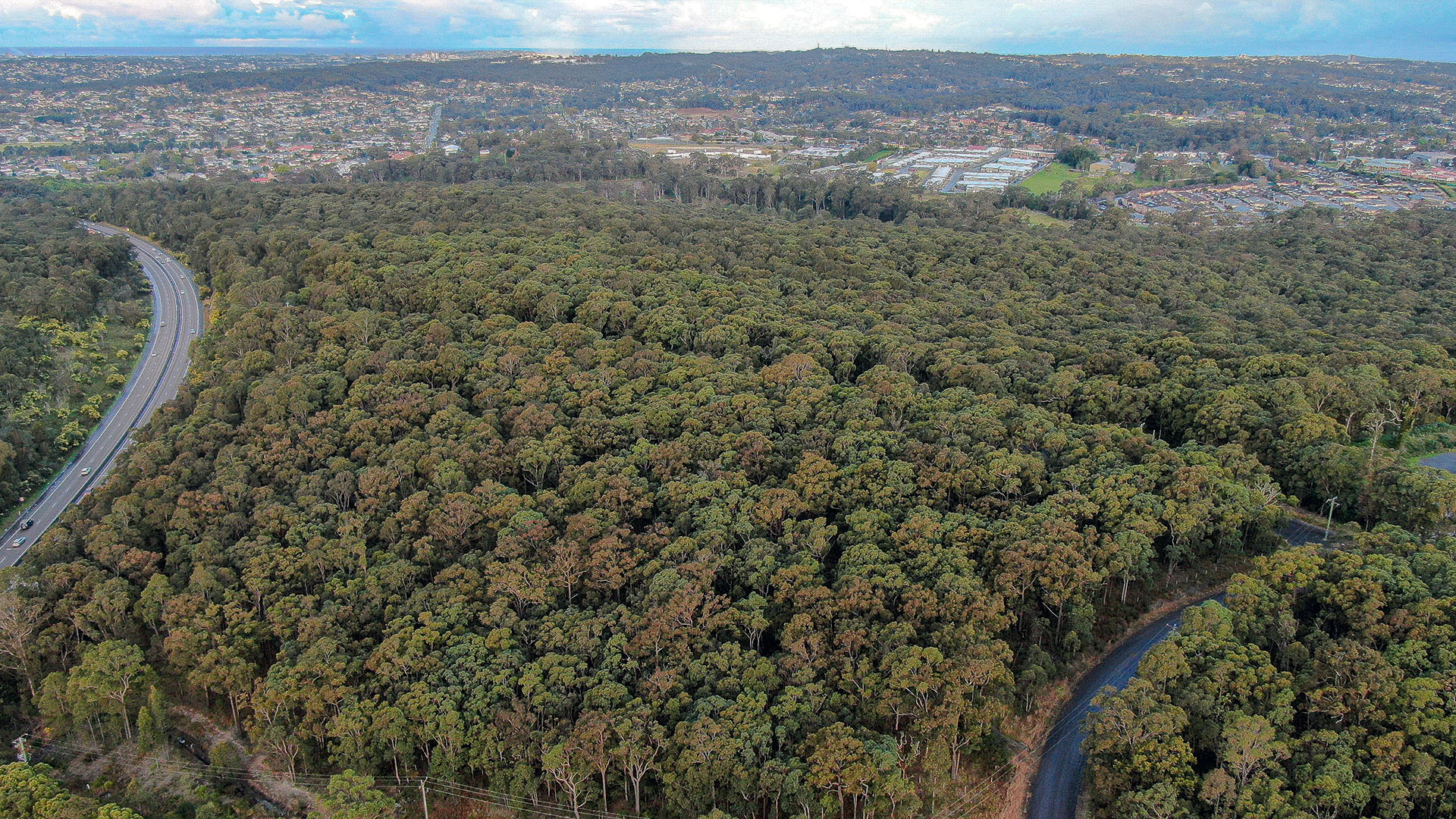 Link Road Drone Shot 3